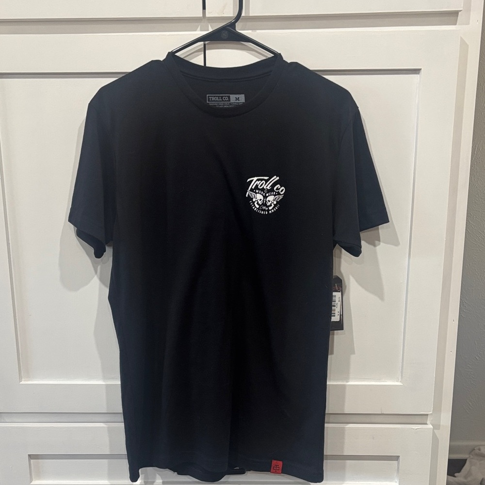 Trolls Black Graphic Men's Tee